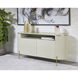 Paloma 60.75 X 18.75 inch High Gloss Cream Sideboard